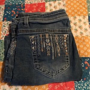 Womens Grace Jeans sz 20 bling back